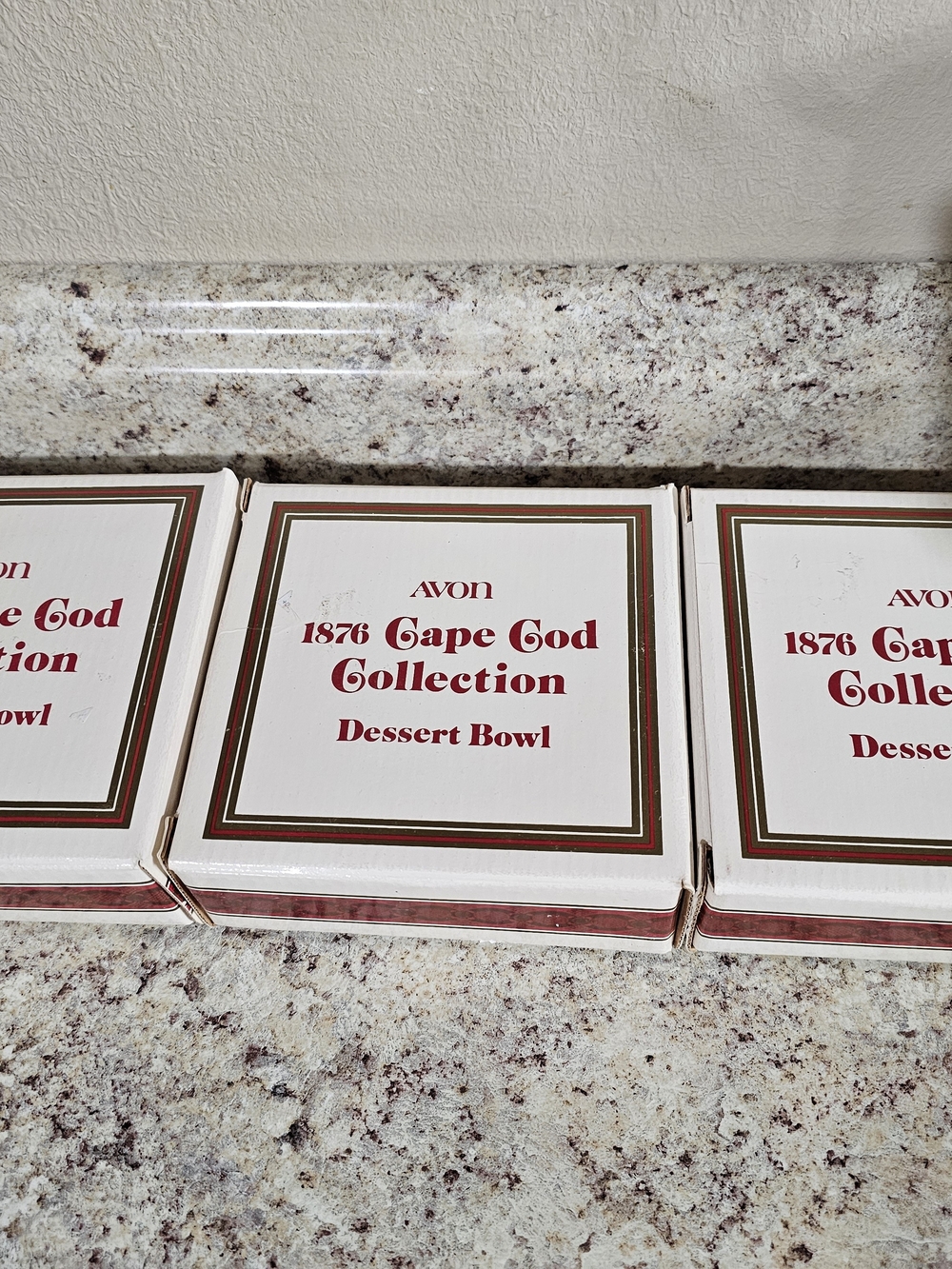 Vintage Avon 1876 Cape Cod Set Of 3 Dessert Bowls - Picture 6 of 10
